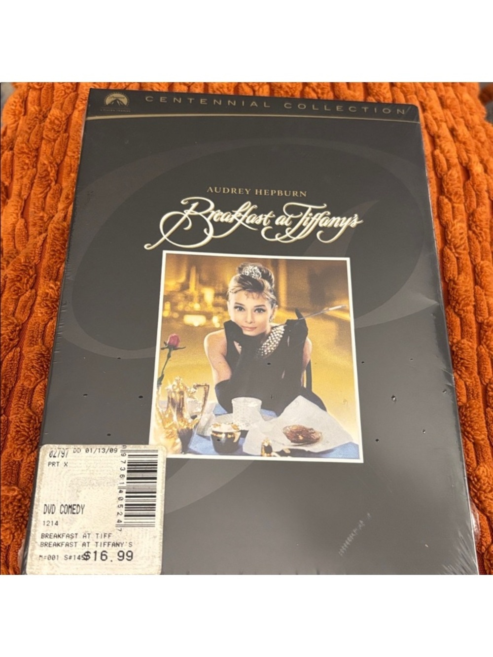 Breakfast at Tiffany's Centennial Collection DVD - Black Packaging